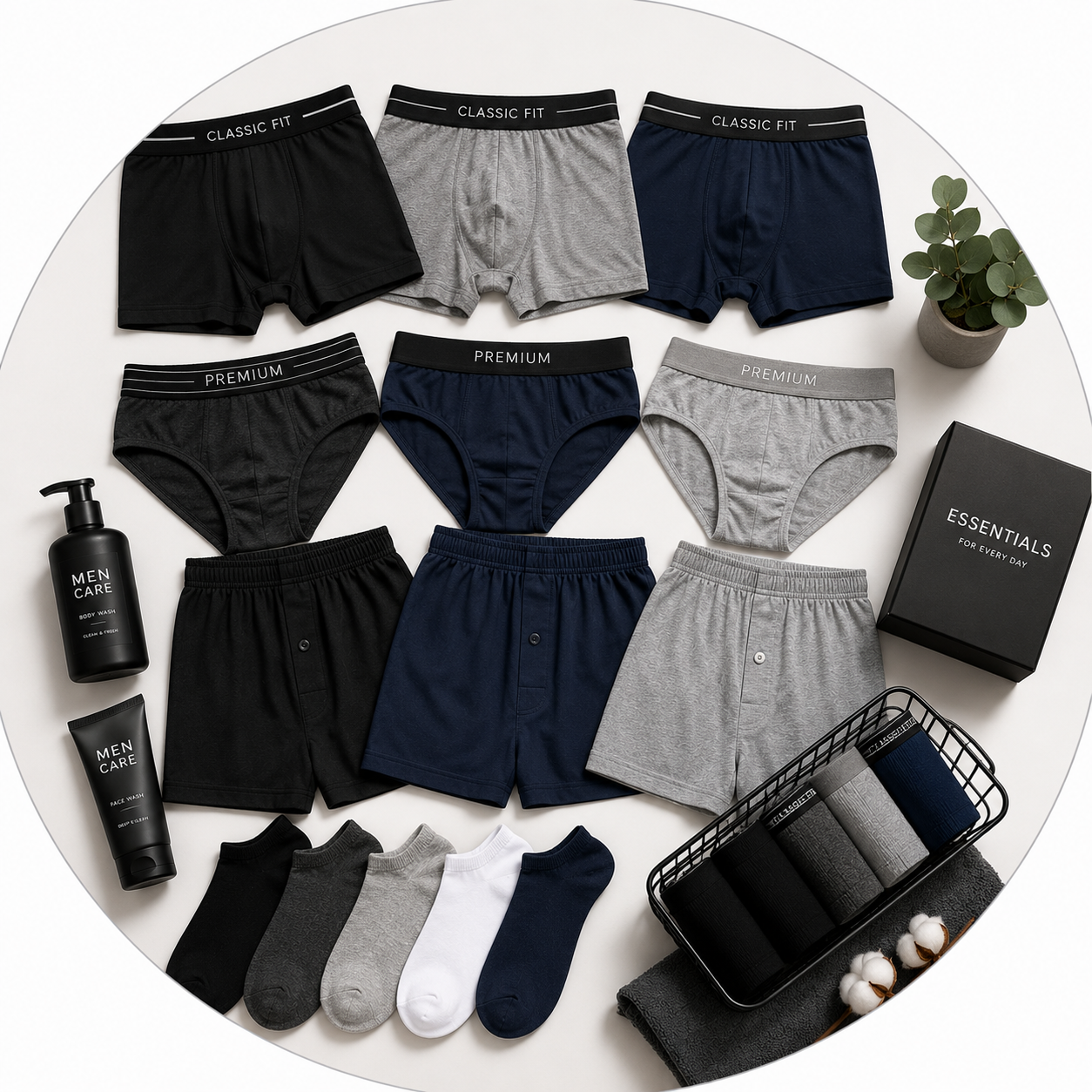 ROPA INTERIOR DE HOMBRE