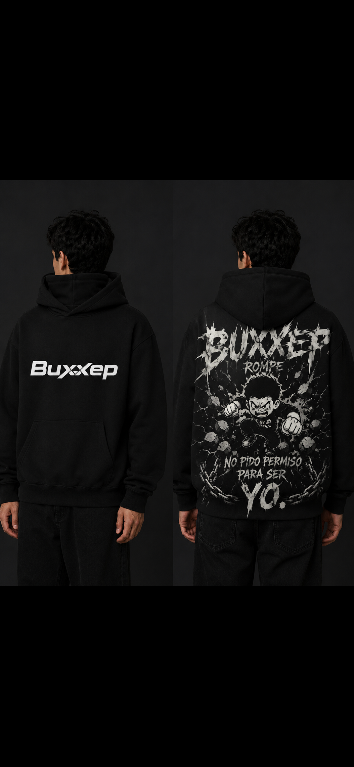 Hoodie marca buxxep